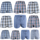 Remixx Jungen American Boxershorts Karo gewebt, 10er Pack